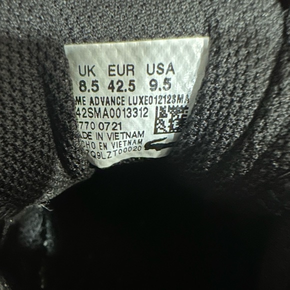 Lacoste | Men’s Game Advanced Luxe Leather & Synthetic Sneakers | Size 9.5 - Picture 5 of 12